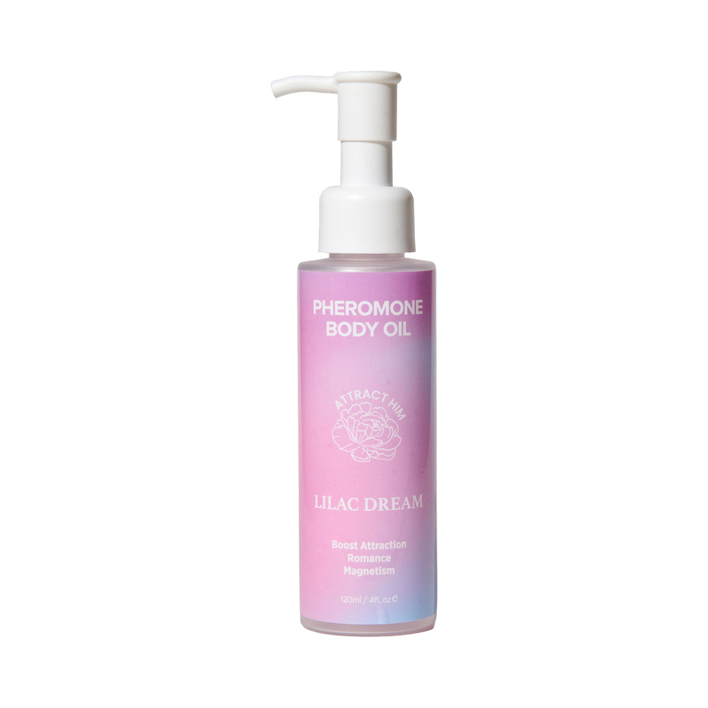 Eye of Love - Eye of Love Pheromone Body Oil 4 oz. Pump Lilac Dream - Lubricants, Creams & Glides