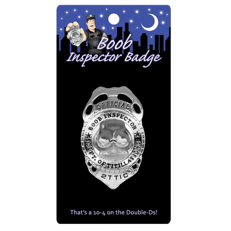 Kheper Games - Official Boob Inspector Badge - Novelties & Games
