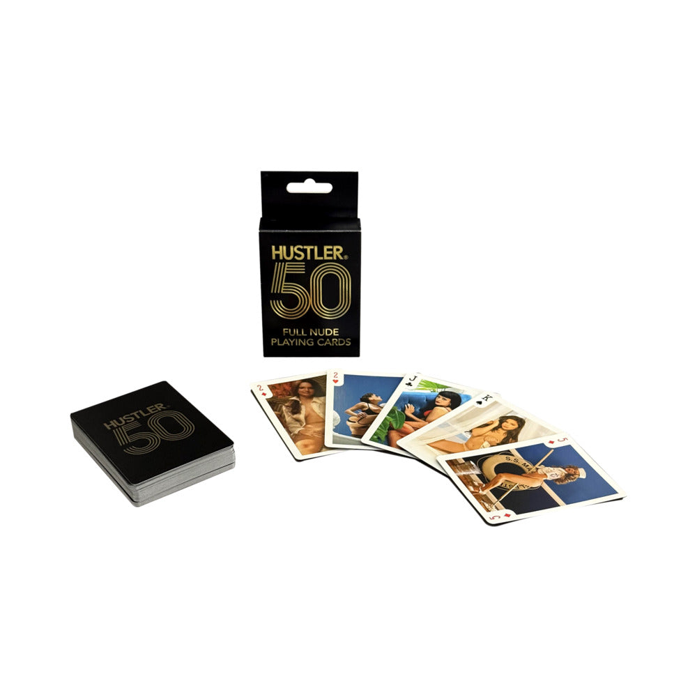 Kheper Games - Hustler 50 Years of Centerfolds Playing Cards - Novelties & Games - Paper