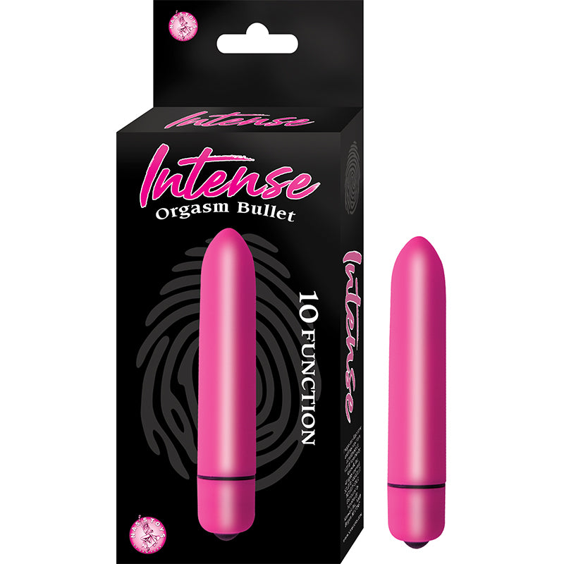 Nasstoys - Intense Orgasm Bullet 10 Function Waterproof Pink - Vibrators - ABS