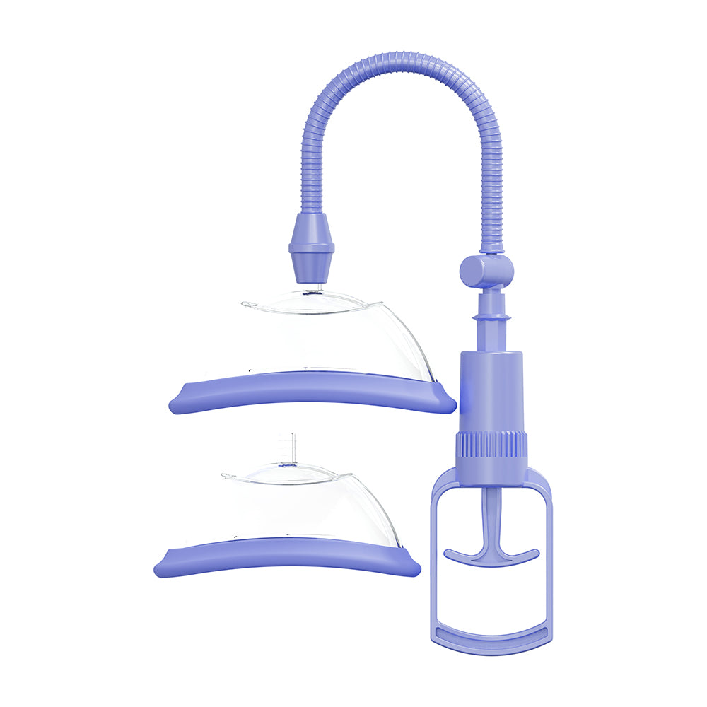 Shots - PUMPED Manual Vulva Pump Lavender - Pumps & Enlargers