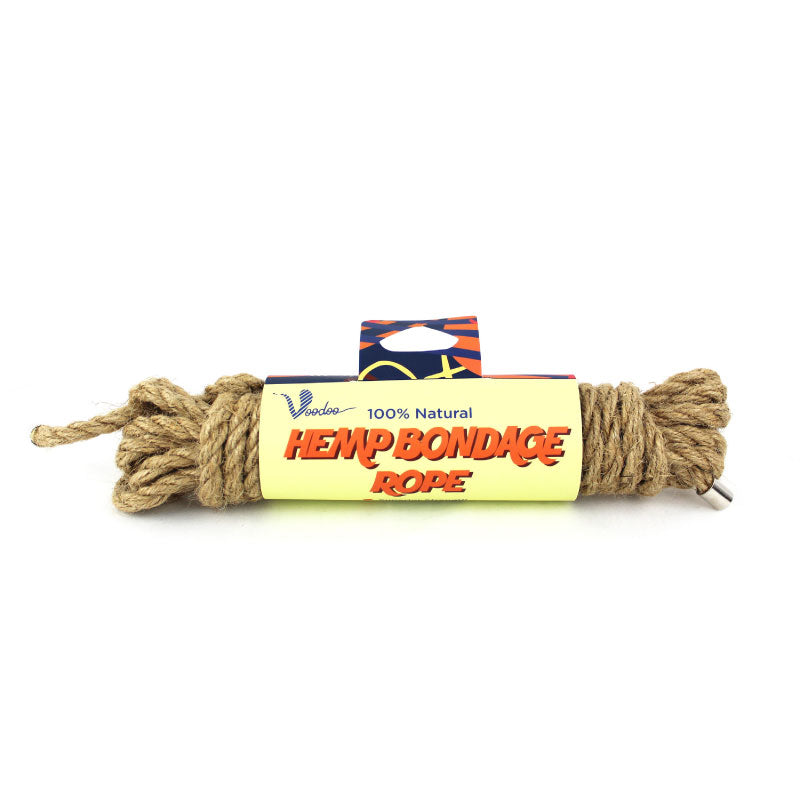 Voodoo - 100% Natural Hemp Bondage Rope 5 meters - Bondage & Fetish Toys - Hemp