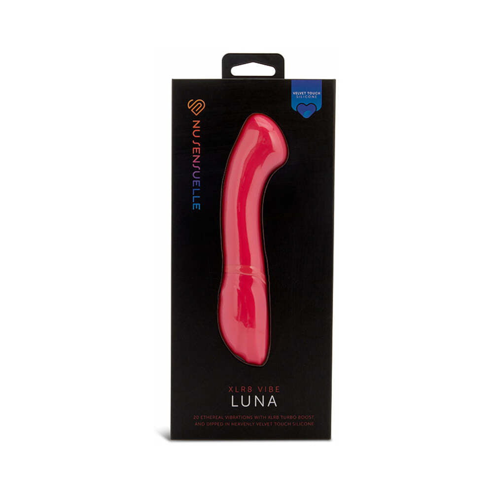 Nu Sensuelle - Nu Sensuelle Velvet Touch Luna Hot Pink - Vibrators - Silicone