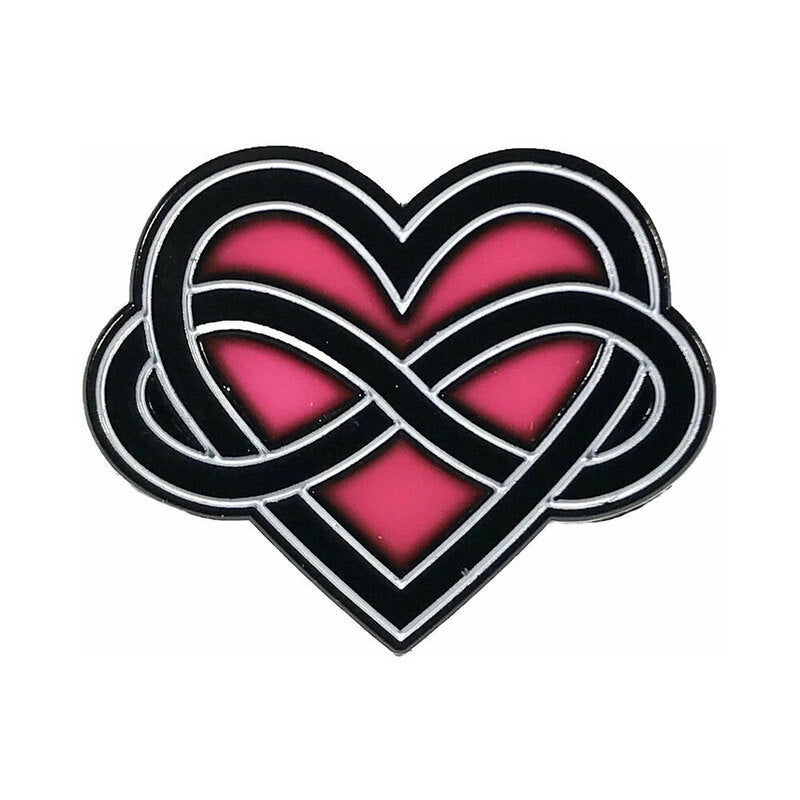 Geeky & Kinky - Geeky & Kinky Infinite Love (Polyamory Symbol) Enamel Pin - Novelties & Games - Metal