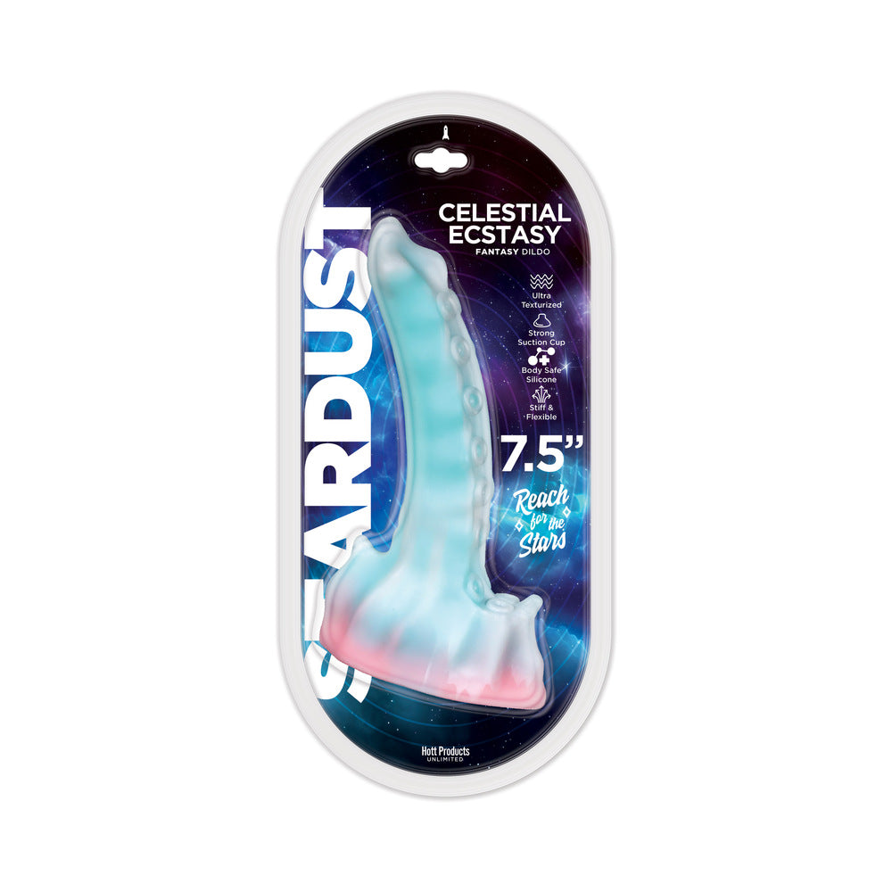 Hott Products - Stardust Celestial Ecstasy 7.5 in. Silicone Dildo - Dildos - Silicone