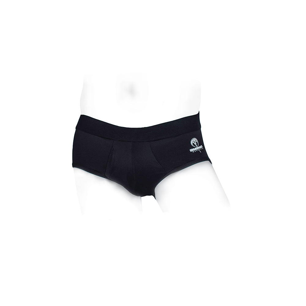 SpareParts - SpareParts Pete Briefs Nylon Packing Underwear Black Size L - General - Nylon