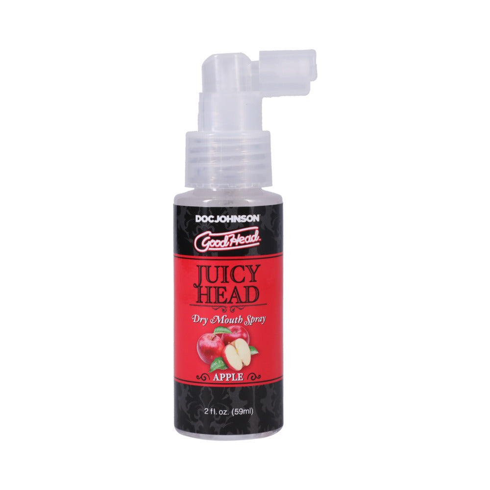 Doc Johnson - GoodHead Juicy Head Dry Mouth Spray Juicy Apple 2 fl. oz. - Supplements & Enhancers - Liquid