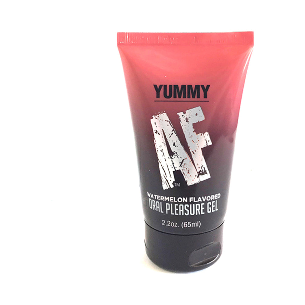 Little Genie - Yummy AF Watermelon Flavored Oral Pleasure Gel 2.2 oz. - Lubricants, Creams & Glides - Gel