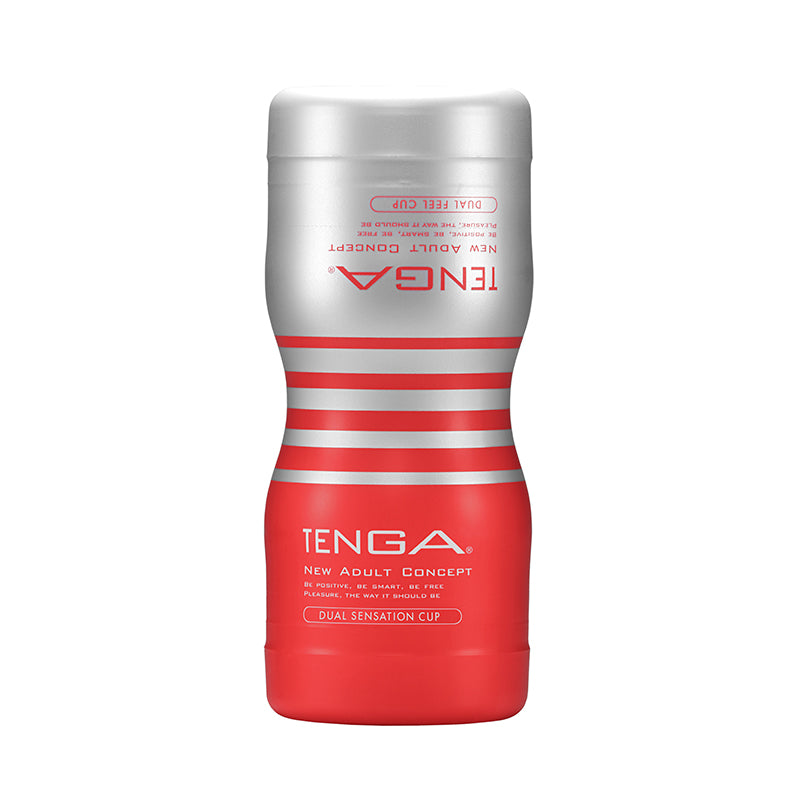 Tenga - Tenga Dual Sensation Cup - Masturbation Aids for Males - TPE/TPR/Elastomers