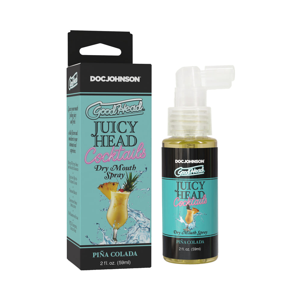 Doc Johnson - GoodHead Juicy Head Cocktails Dry Mouth Spray Piña Colada 2 oz. - Supplements & Enhancers