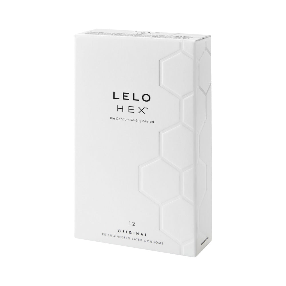 LELO - LELO HEX Original Lubricated Latex Condoms 12-Pack - General - Latex