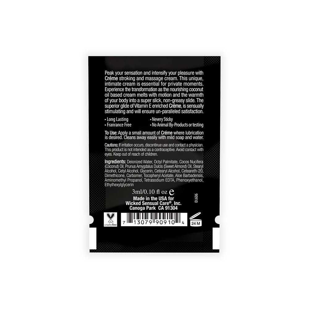 Wicked - Wicked Créme Packettes 144-Count - Lubricants, Creams & Glides - Liquid
