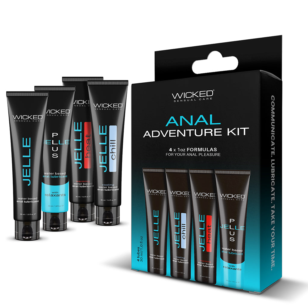 Wicked - Wicked Anal Adventure Kit - Lubricants, Creams & Glides