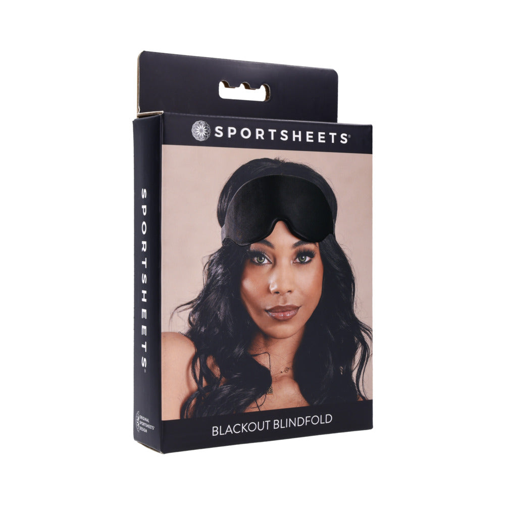 Sportsheets - Sportsheets Blackout Blindfold - Bondage & Fetish Toys - Polyurethane