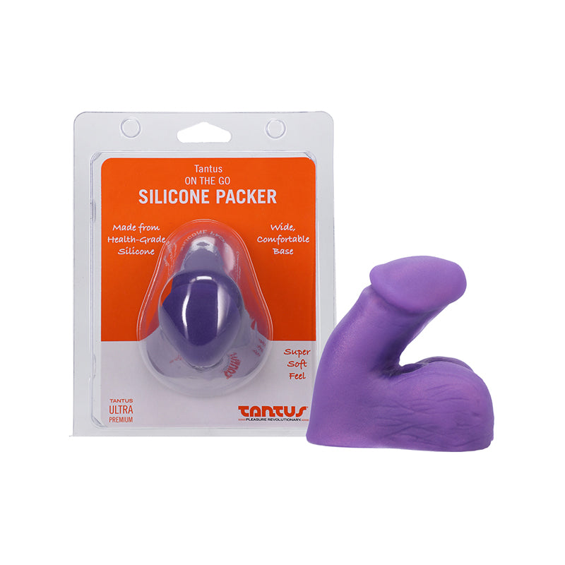 Tantus - Tantus On The Go Silicone Packer Amethyst (Clamshell) - Dildos - Silicone