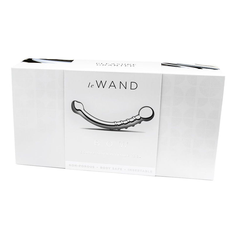 Le Wand - Le Wand Bow Stainless Steel Massager - Dildos - Metal