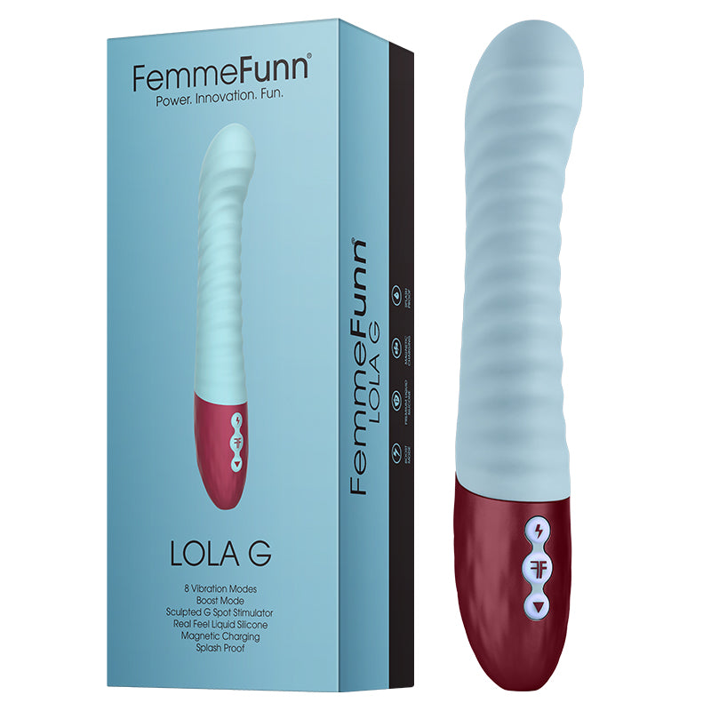 FemmeFunn - FemmeFunn Lola G Rechargeable Silicone G-Spot Vibrator - Vibrators - Silicone