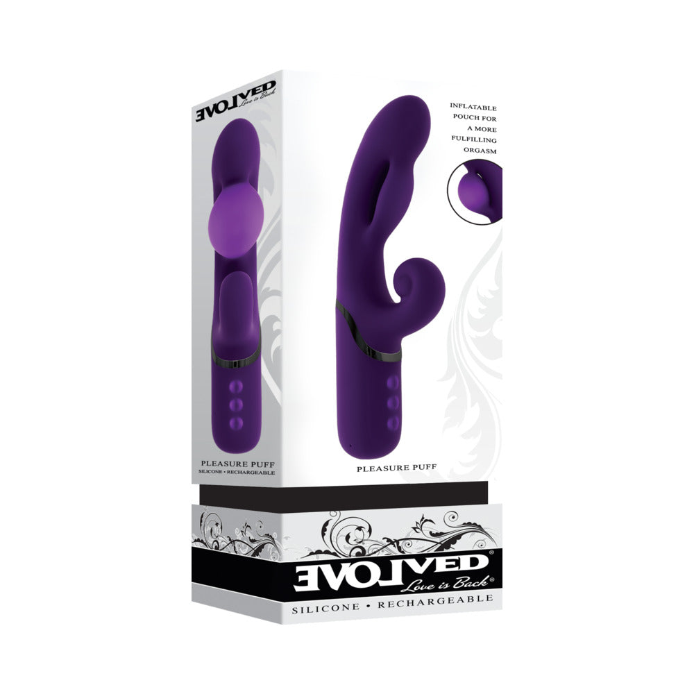 Evolved - Evolved Pleasure Puff Purple - Vibrators