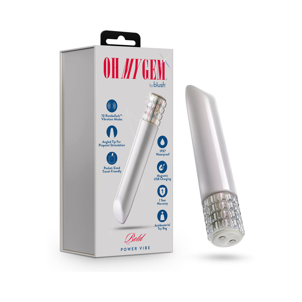Blush - Oh My Gem Bold Vibe Diamond - Vibrators - Silicone
