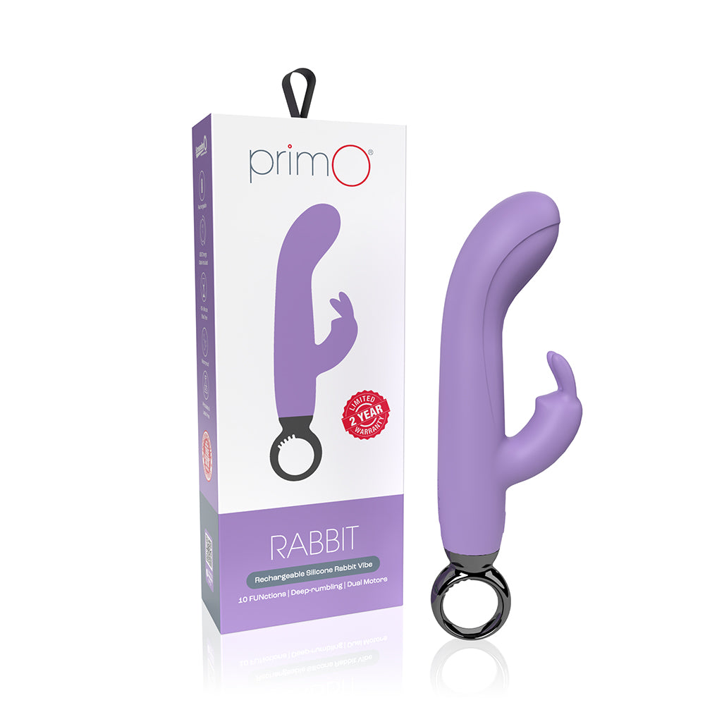 Screaming O - Screaming O Primo Rabbit Lilac - Vibrators - Silicone