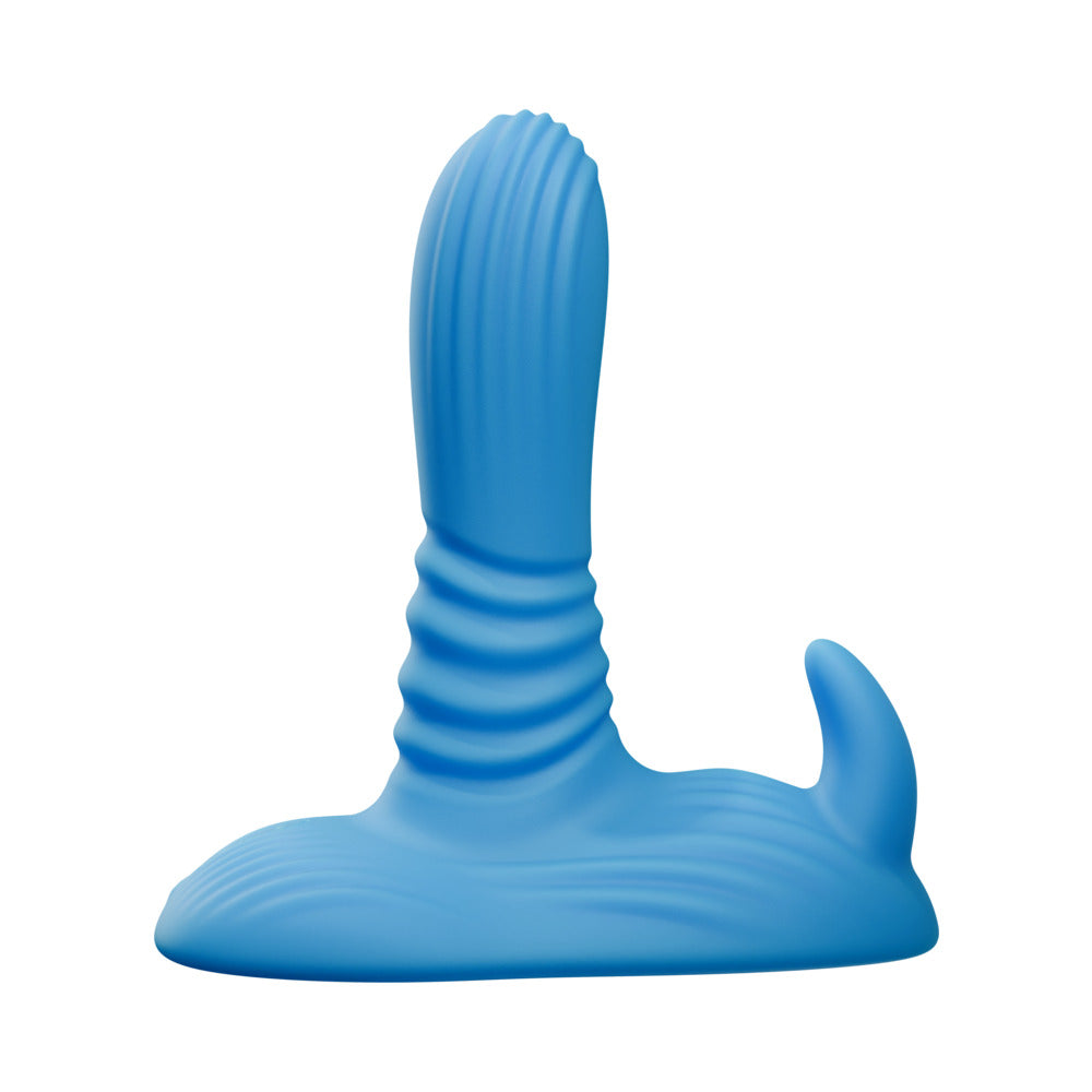 Tentra - Tentra Belo Horned Beast Thrusting Grinder Blue - Vibrators