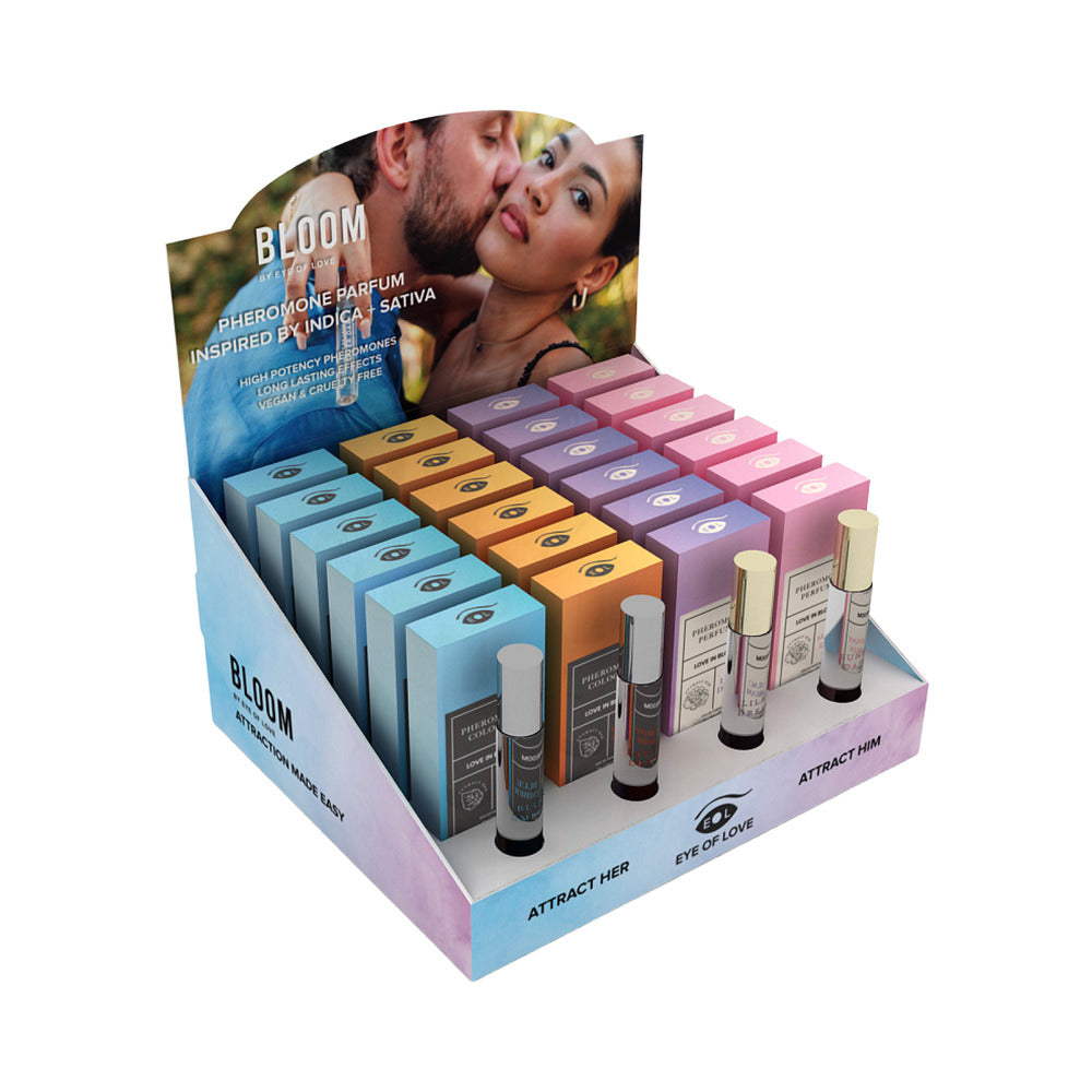 Eye of Love - Eye of Love Bloom Pheromone 10ml Display 4x6 Prepack-Cardboard - Supplements & Enhancers
