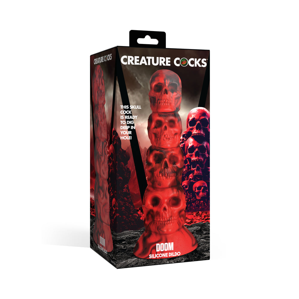 XR Brands - Creature Cocks Doom Silicone Dildo - Dildos - Silicone