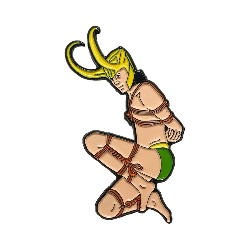 Geeky & Kinky - Geeky & Kinky God of Mischief Enamel Pin - Novelties & Games - Metal