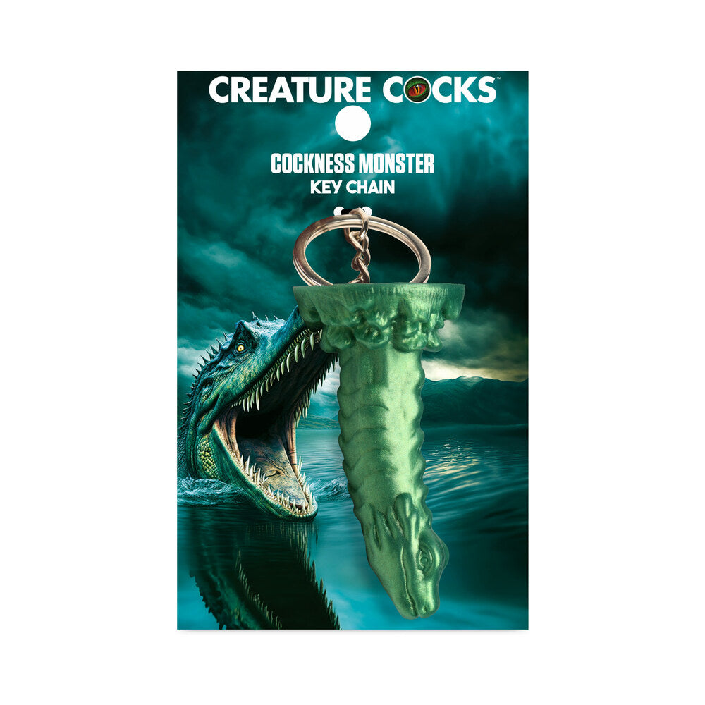 XR Brands - Creature Cocks Cockness Monster Silicone Keychain - Novelties & Games - Silicone