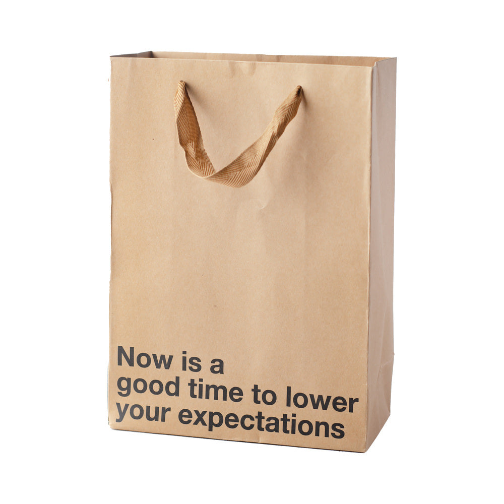 Wood Rocket - Snarky Gift Bags Lower Your Expectations 3pk - Novelties & Games - Paper