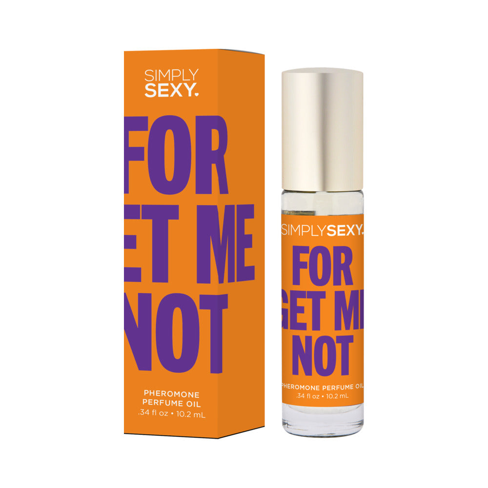 Classic Brands - Simply Sexy Pheromone Perfume Oil Roll-On Forget Me Not 0.34oz - Supplements & Enhancers - Liquid