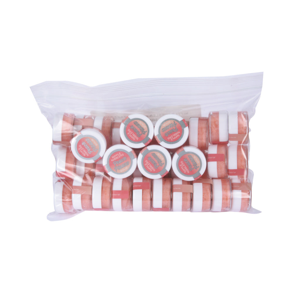 Classic Brands - Jelique Nipple Nibbler Sour Pleasure Balm 3g Peach Pizazz Bulk Bag 36c - Supplements & Enhancers - Cream