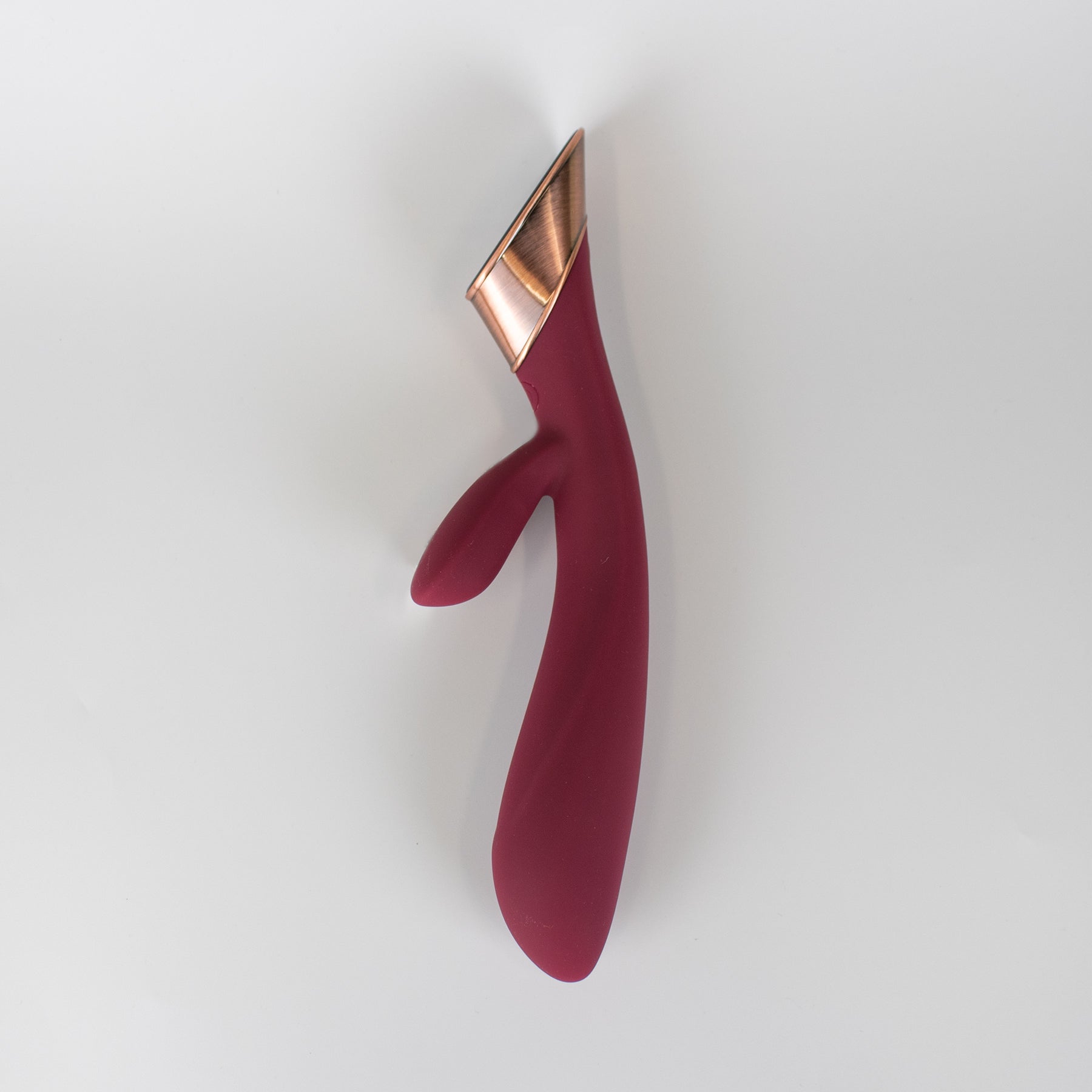 Viotec - Metis Touch Panel Rabbit Vibrator Wine Red - Vibrators - Silicone