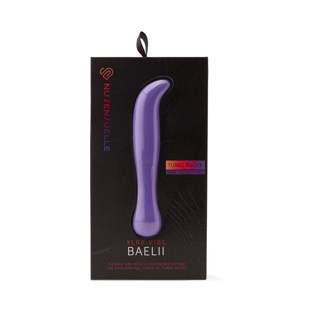 Nu Sensuelle - Nu Sensuelle Baelii XLR8 Turbo Flexible Vibe Purple - Vibrators - Silicone