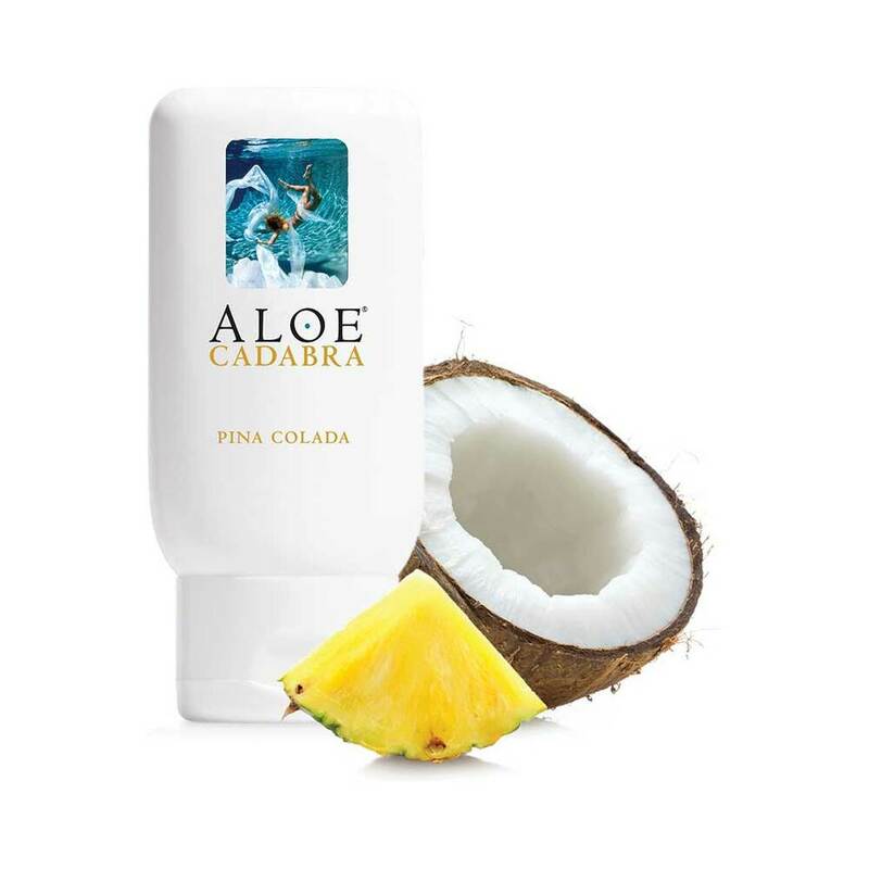 Aloe Cadabra - Aloe Cadabra Pina Colada Aloe Lubricant 2.5 oz. - Lubricants, Creams & Glides - Liquid