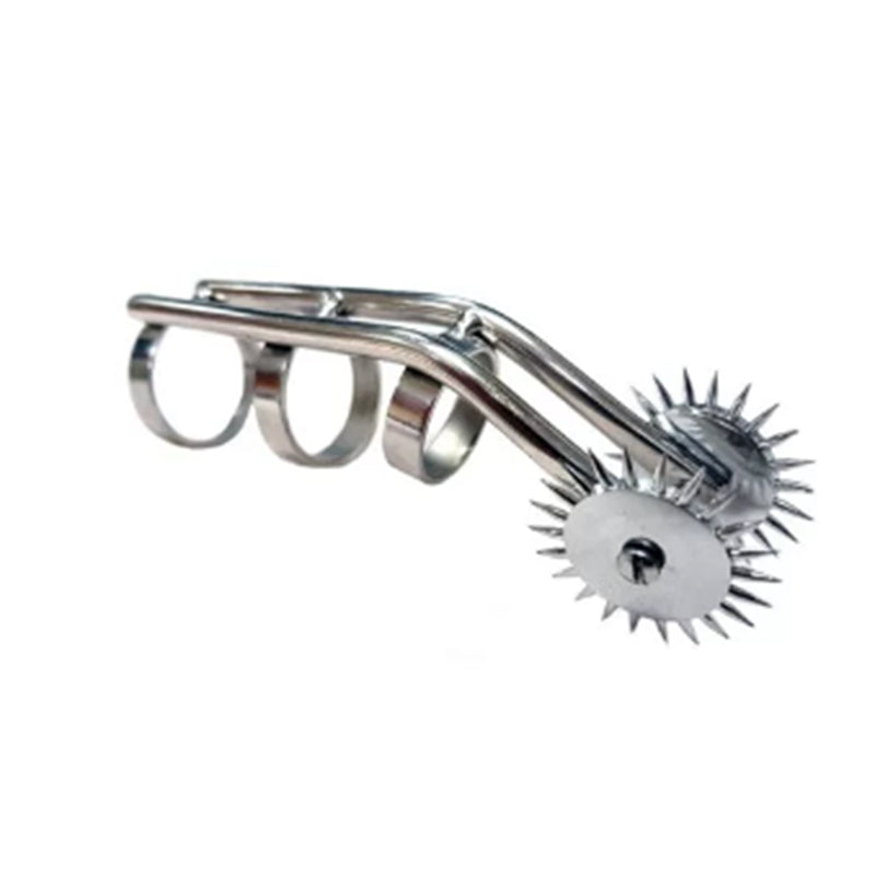 Rouge Garments - Rouge Pinwheel Cat Claw In Clamshell - Bondage & Fetish Toys - Metal
