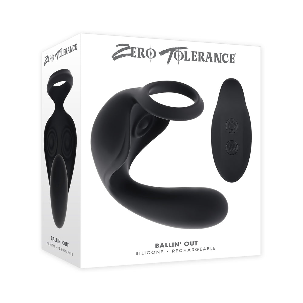 Zero Tolerance - Zero Tolerance Ballin'' Out Black - Anal Toys & Stimulators