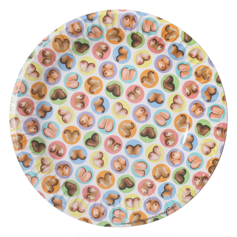 Little Genie - Candyprints Dirty Dishes: Boob Plates - Novelties & Games