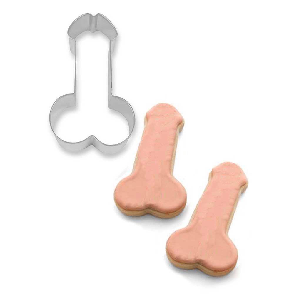 Little Genie - Glitterati Penis Cookie Cutter - Novelties & Games - Metal