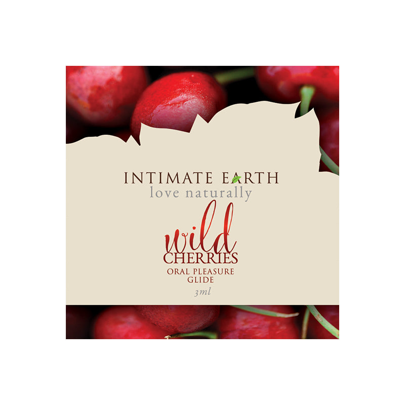 Intimate Earth - Intimate Earth Wild Cherry 3 ml/0.10 oz Foil - Lubricants, Creams & Glides - Liquid