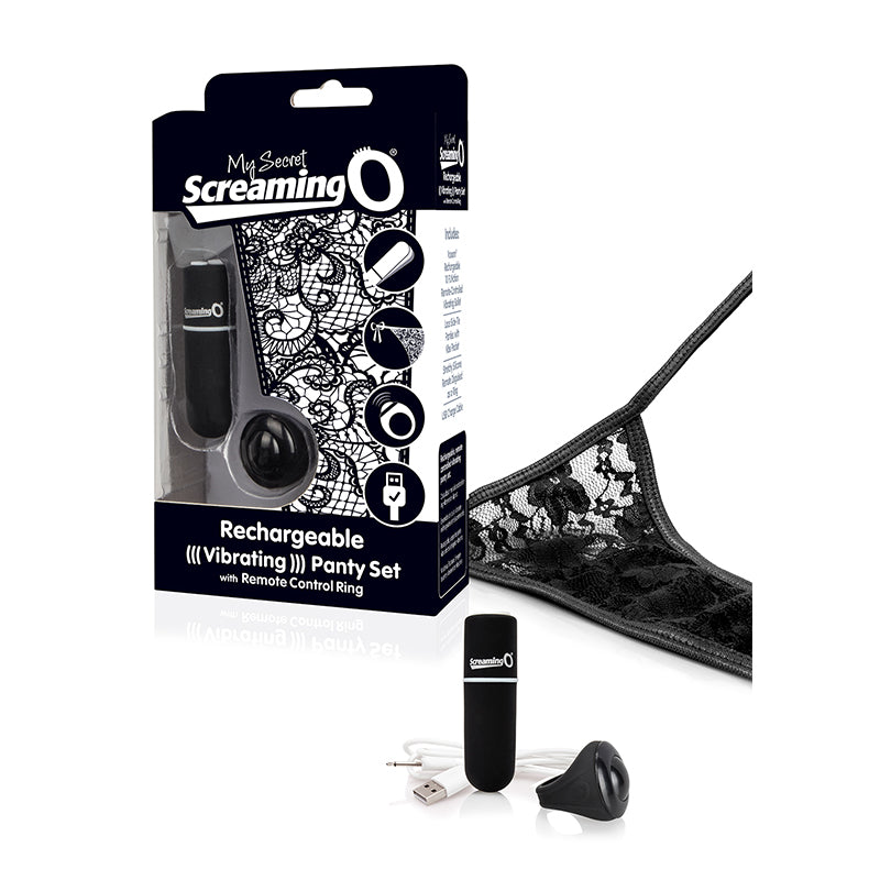 Screaming O - Screaming O My Secret Charged Remote Control Panty Vibe - - Vibrators - Lace