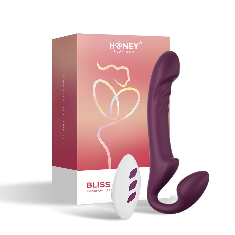 Honey Play Box Honey Play Box Bliss Rotating Head Strapless Strap-On