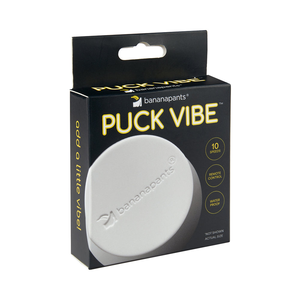 Banana Pants - Banana Pants Puck Vibe White/Black - Vibrators - ABS