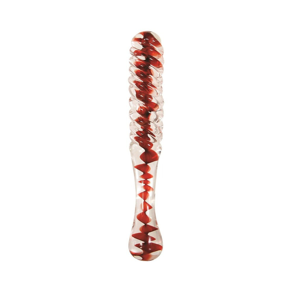 Adam & Eve - Adam & Eve Eve''s Sweetheart Swirl Glass Dildo - Dildos - Glass