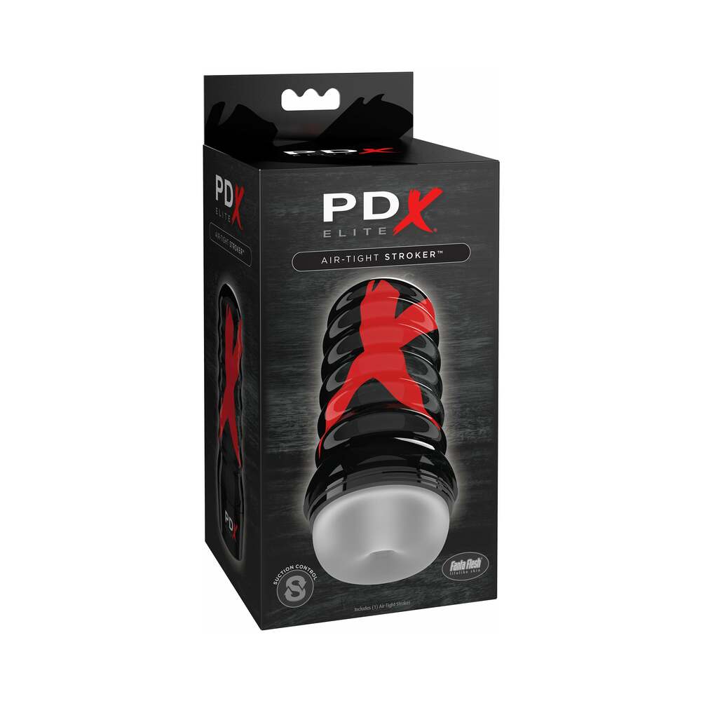 PDX Brands - PDX Elite Air-Tight Stroker Frosted - Masturbation Aids for Males - TPE/TPR/Elastomers