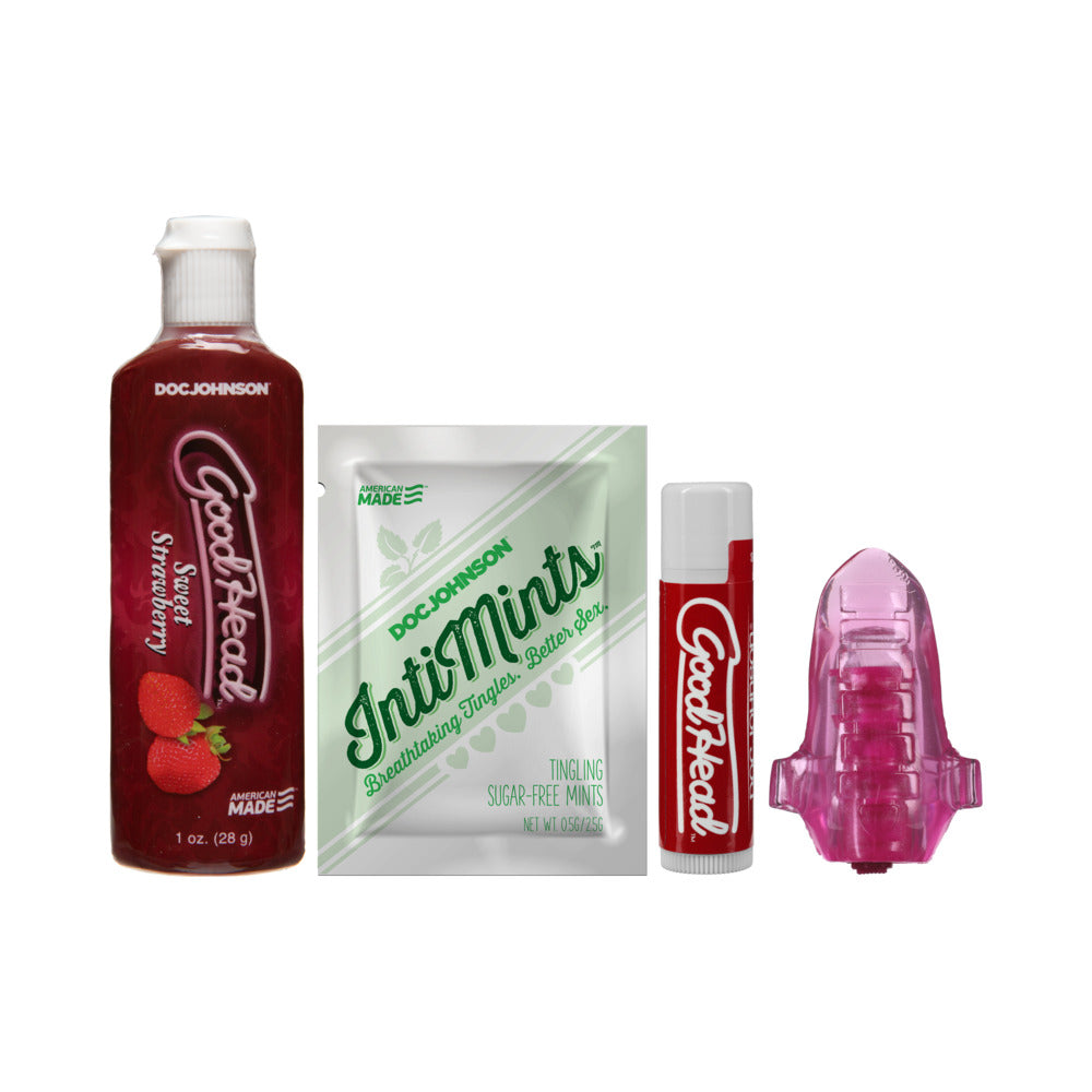 Doc Johnson - GoodHead - Kit For Her Multi-Colored - Lubricants, Creams & Glides - Liquid