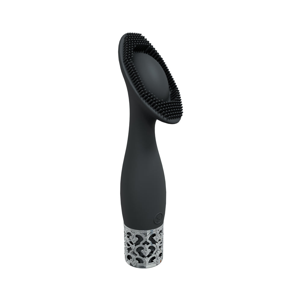 Shots - Royal Gems Duchess Silicone Rechargeable Vibrator Black - Vibrators - Silicone
