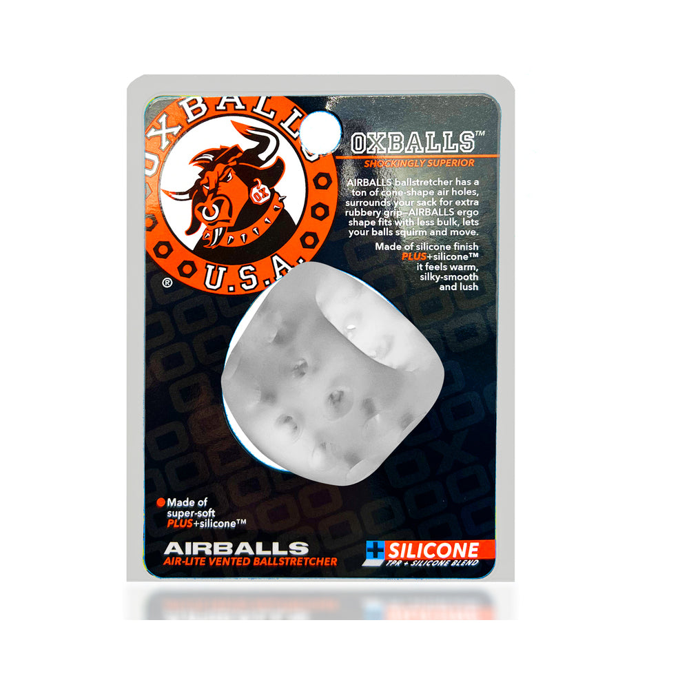 Oxballs - OxBalls Airballs Air-Lite Ballstretcher Clear Ice - Cockrings - Silicone