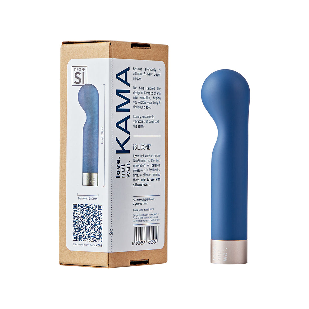 Love Not War - Love Not War Kama Head Blue - Vibrators - Silicone