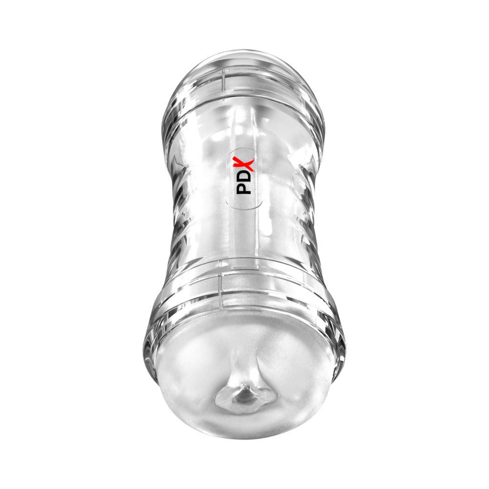 PDX Brands - PDX Extreme Wet Pussies Super Flip-A-Pussy Over Self-Lubricating Stroker Frosted - General
